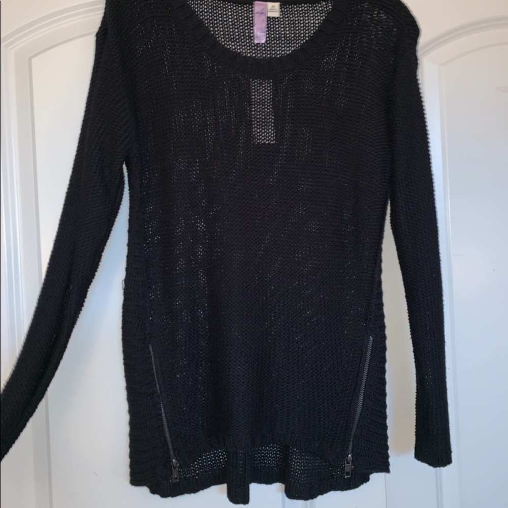 Black Knit Sweater